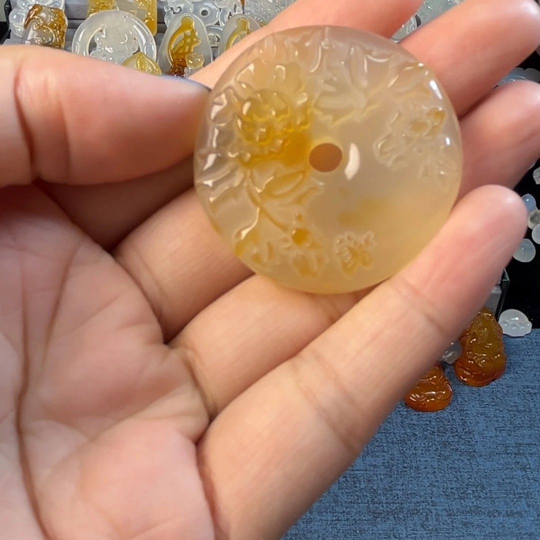 玛瑙/玉髓未镶嵌颈饰