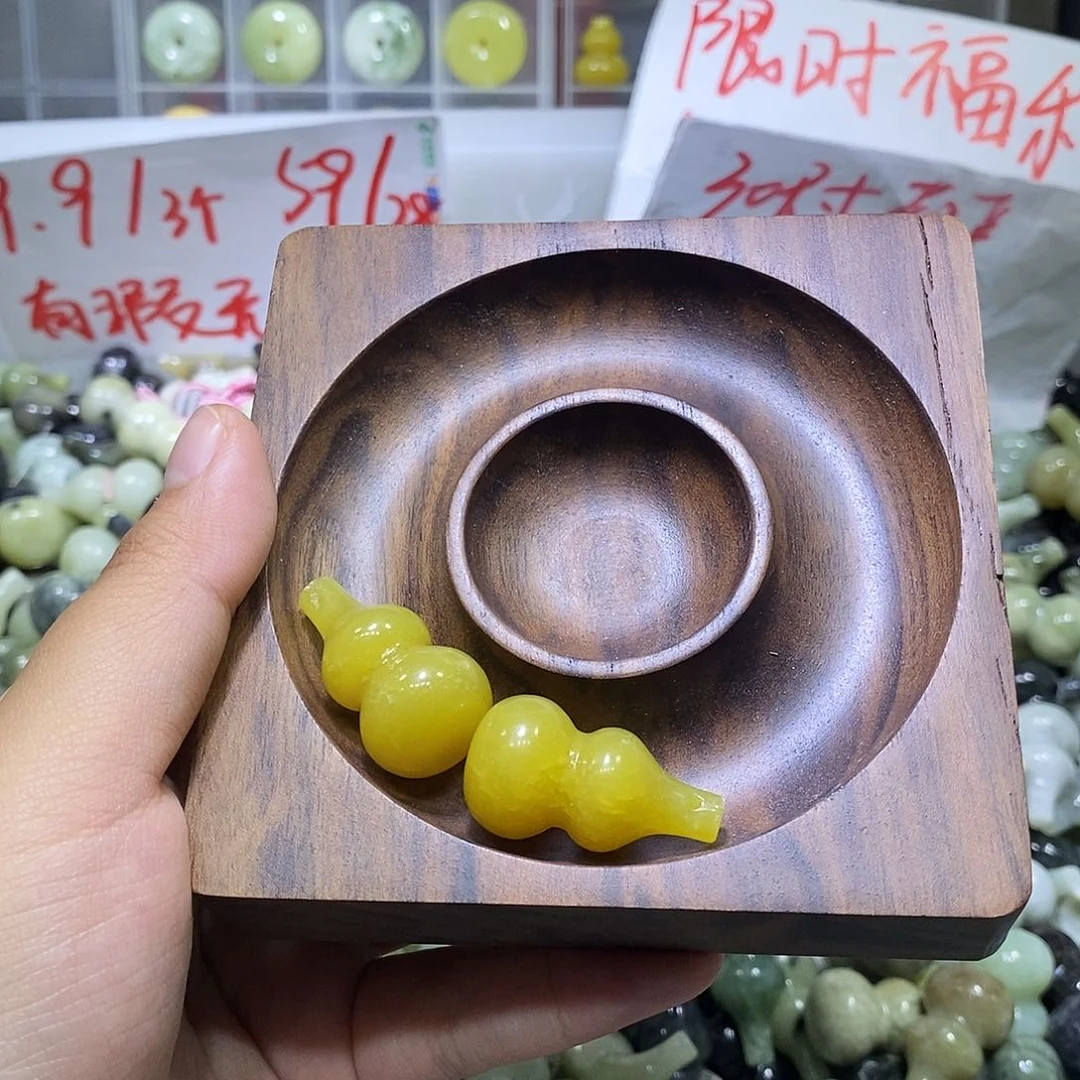 合金蛇纹石玉颈饰355