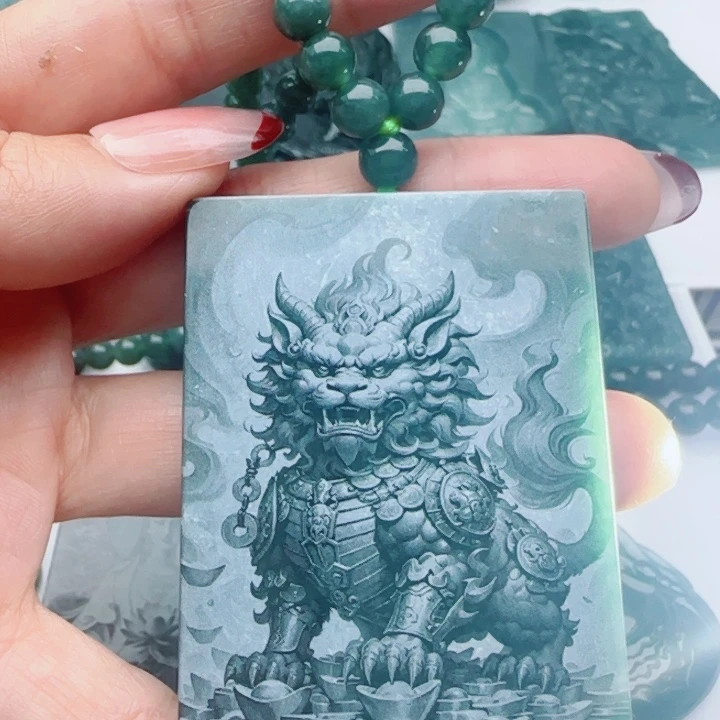 翡翠未镶嵌颈饰多样性发货天然A货翡翠