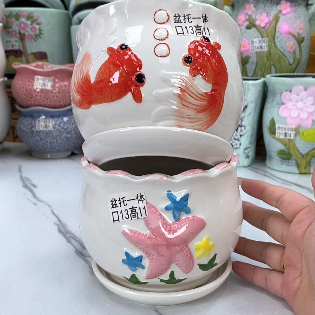 @陶瓷花盆@@58682869