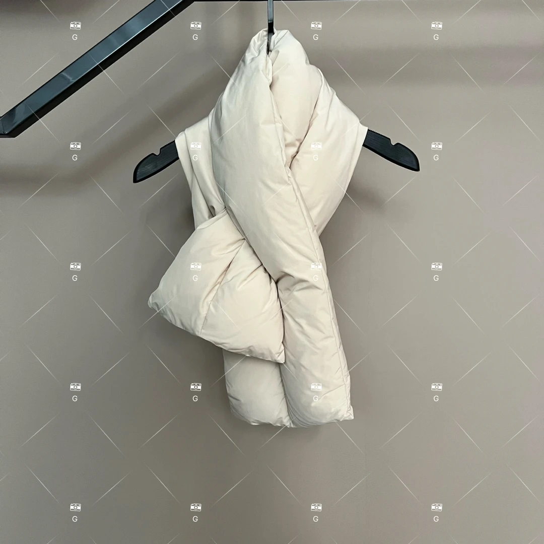 保暖防风加厚休闲极简风厚款围巾毛领纯色短款百搭 GS-58060