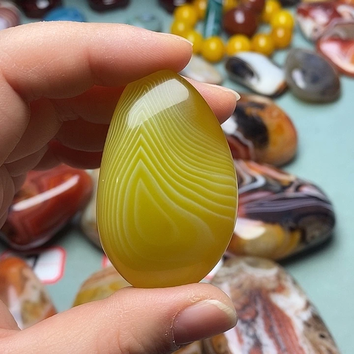 玛瑙/玉髓未镶嵌吊坠(不含链)