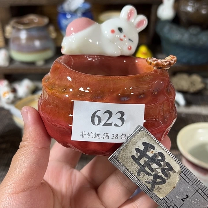 口5 手工花盆满30包邮