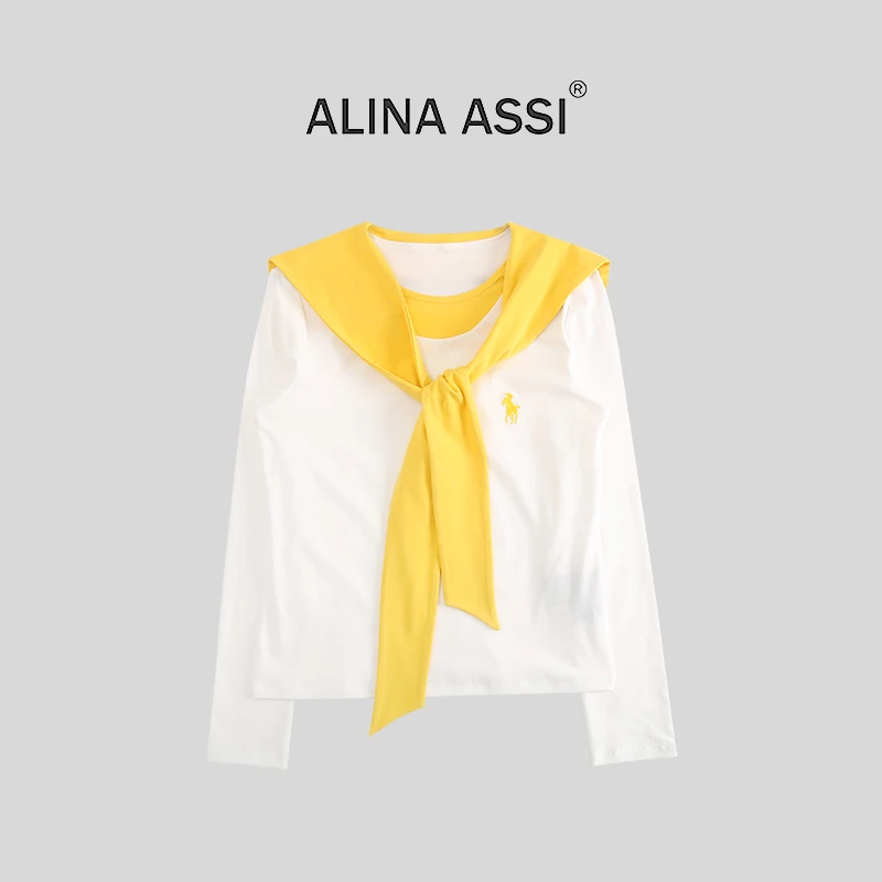 【现货】2025秋冬新款T恤百搭休闲长袖上衣F0320