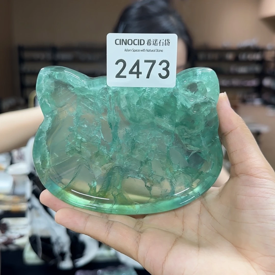 小*2473绿水晶小猫福利