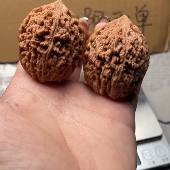 年***鱼把件文玩核桃大蒜头39