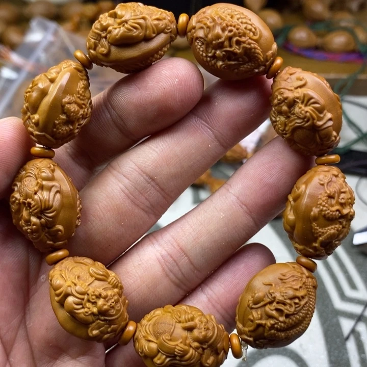 橄榄核手串/手链橄榄核雕工艺手串