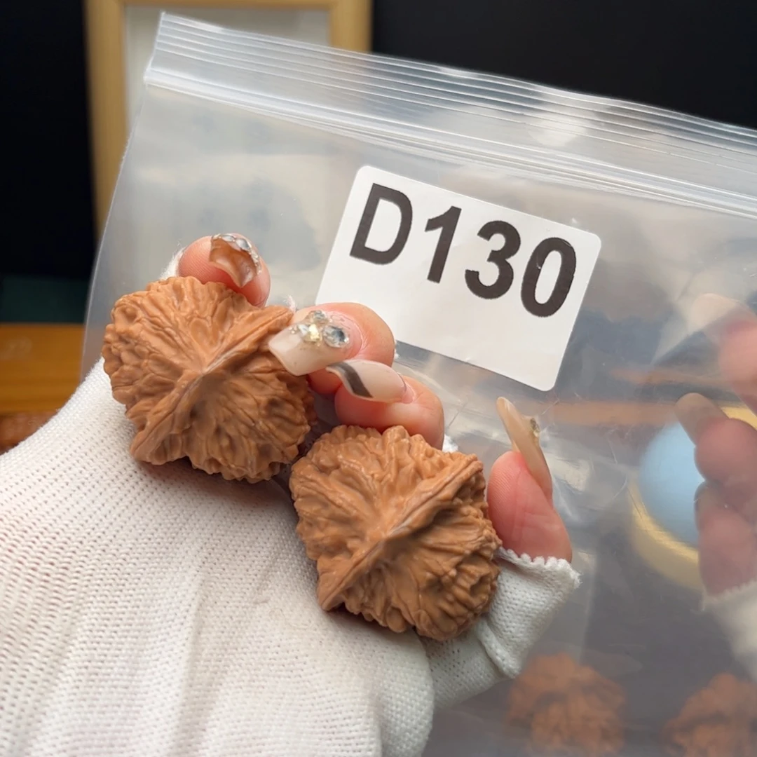 文玩核桃把件37左右玉枕d130