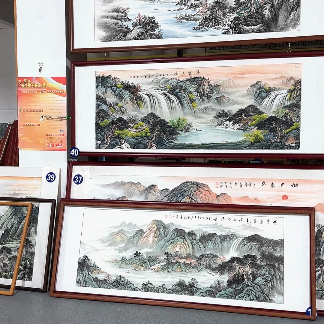 国画河*手绘保证假一罚万