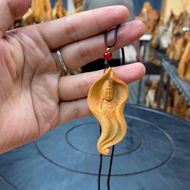 柏木（崖柏）手把件