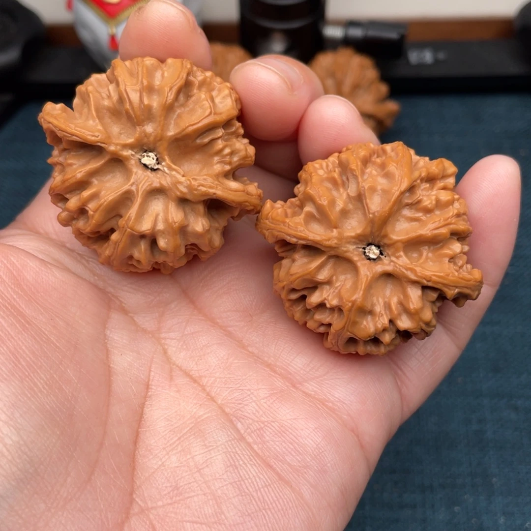 把件文玩核桃全品十字底苹果园44