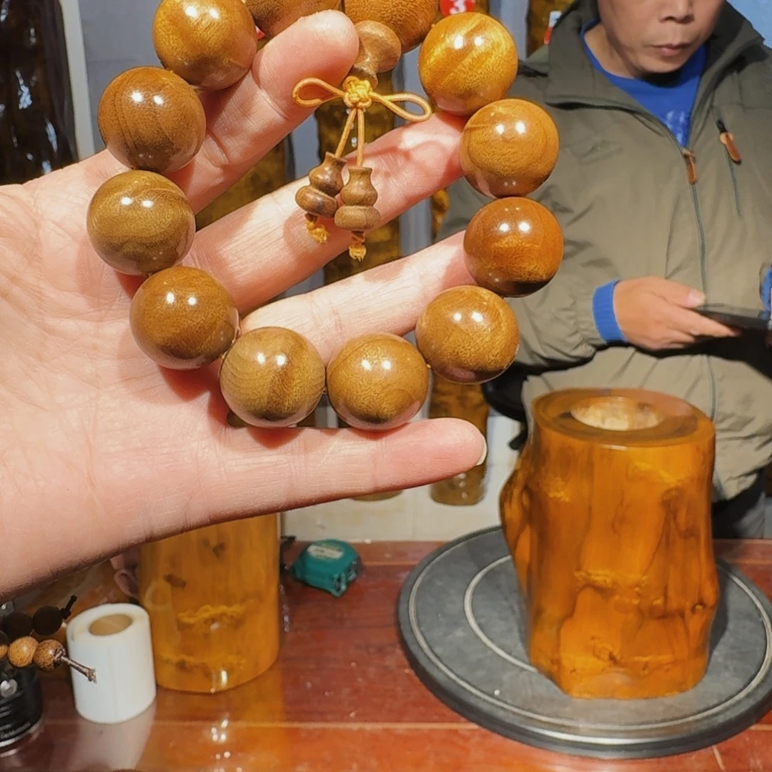 难***塗楠木金丝楠木手串