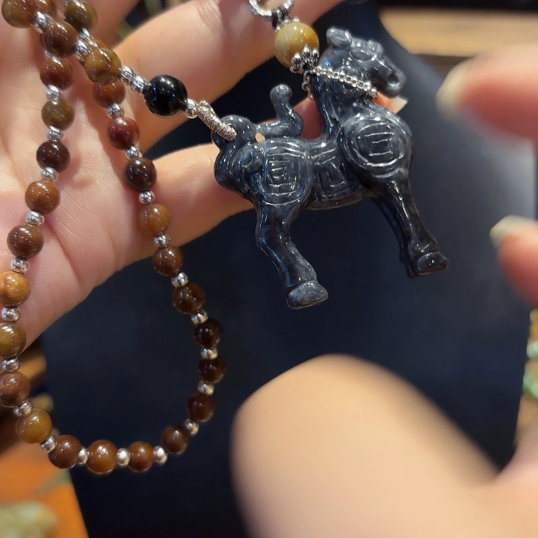 翡翠颈饰未镶嵌原创