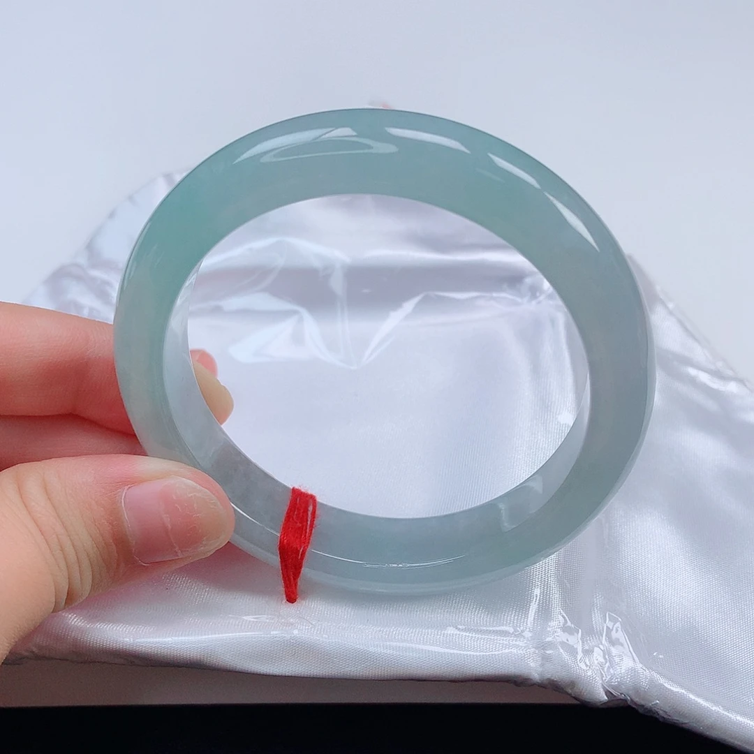 翡翠手镯未镶嵌55正圈