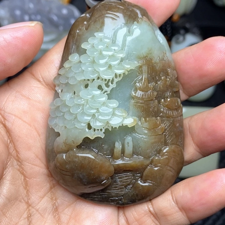 颈饰未镶嵌和田玉