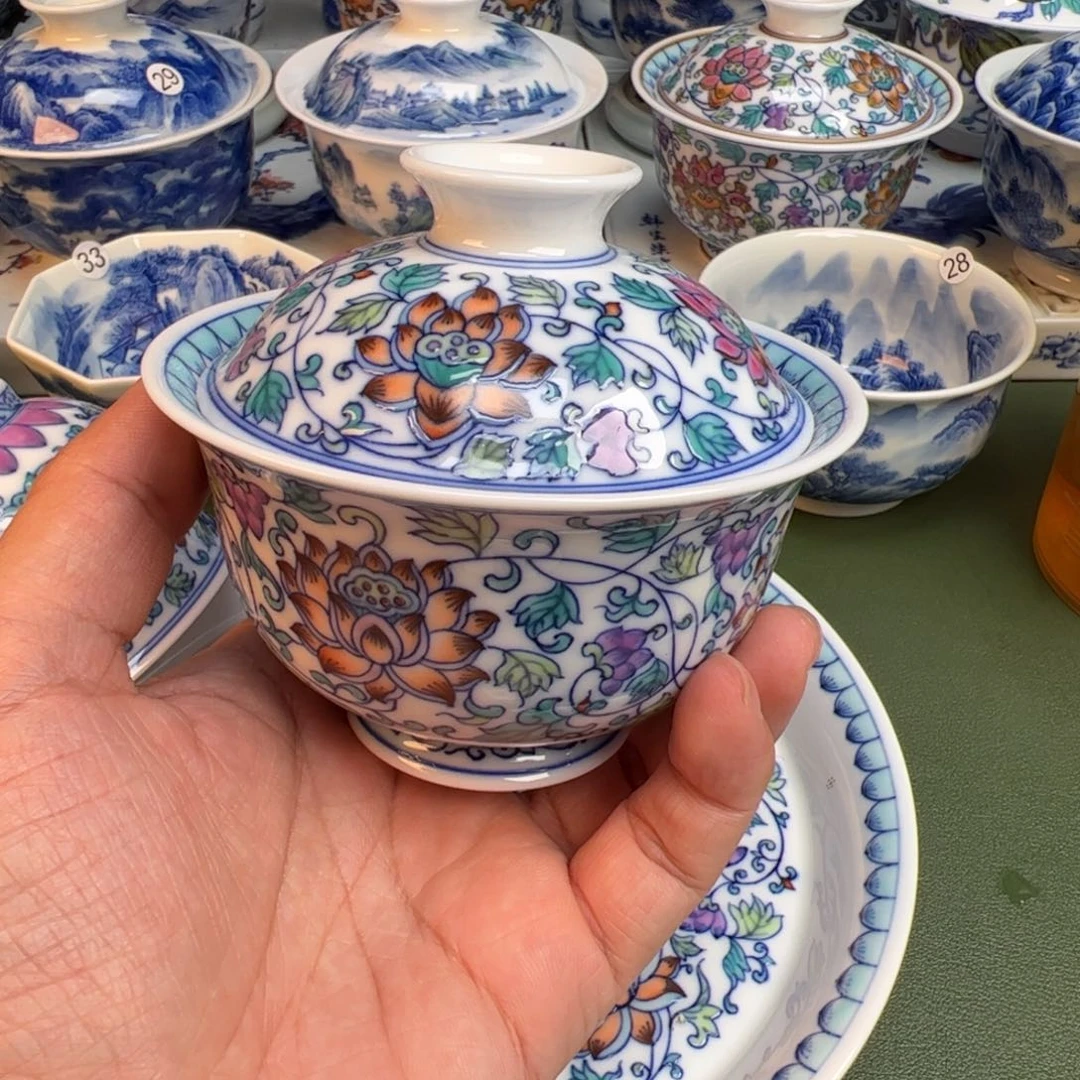 纯手工纯手绘茶具34