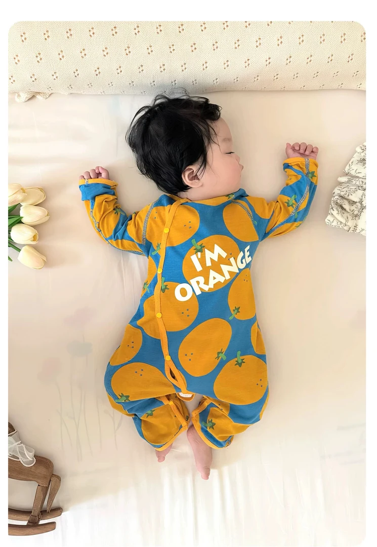 特价长袖哈衣通用空调服薄款爬服长爬夏季婴儿春秋