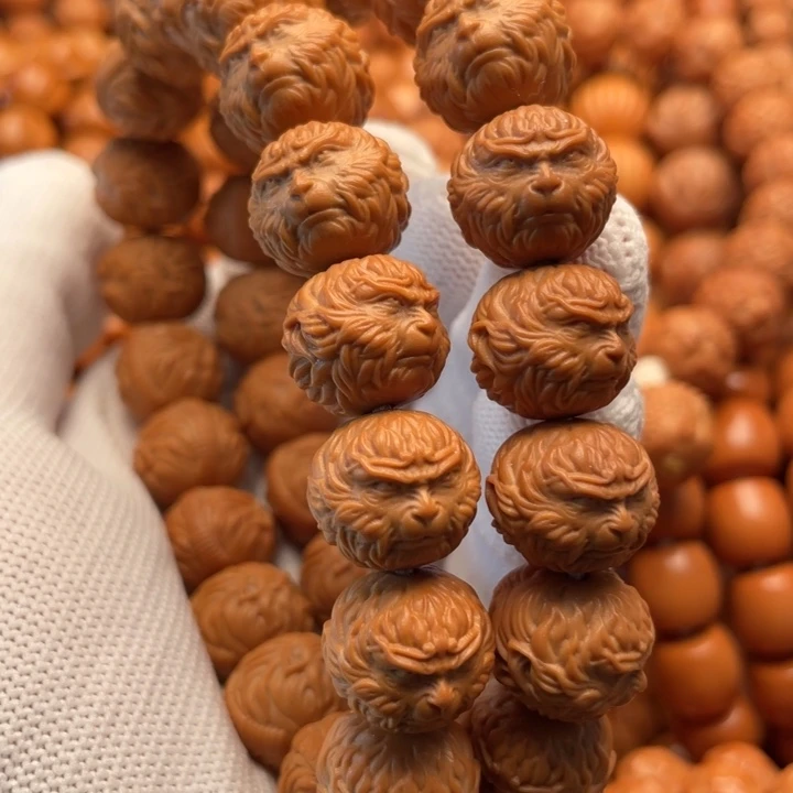 猴头核桃吊坠知**乐斗战胜佛