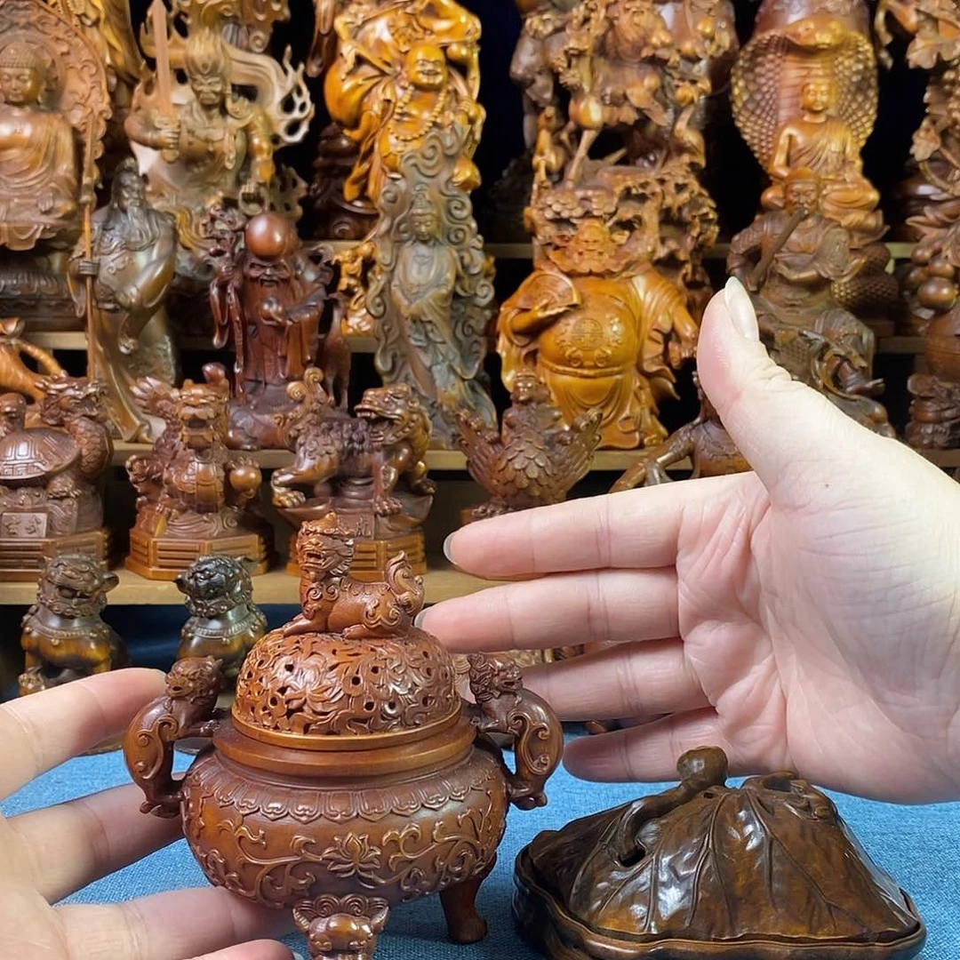 木起*心小叶黄杨木工艺品