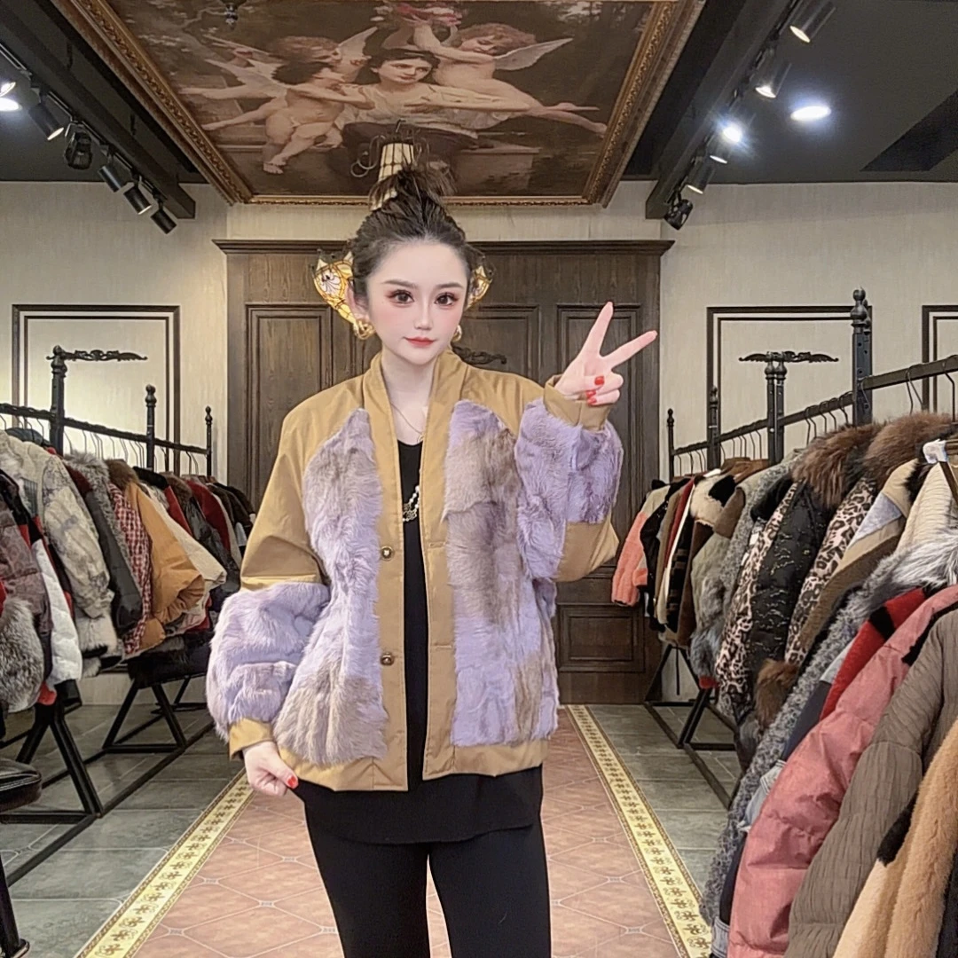 【DCP•Flagship store】81073 新款时尚皮草外套