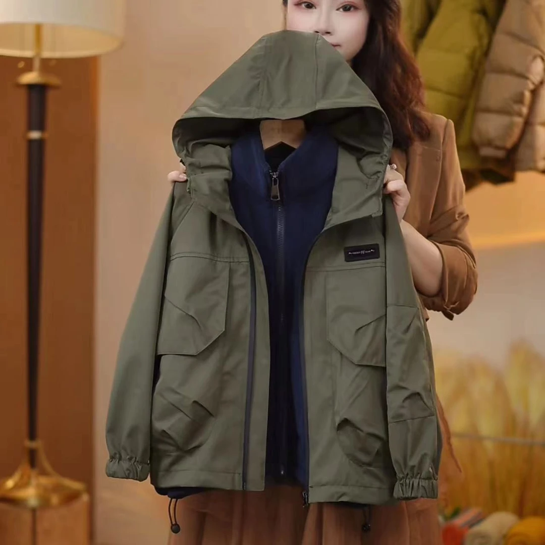 【年中清货】春秋冲锋衣休闲男童潮流中大童百搭外套韩版外套YG6424