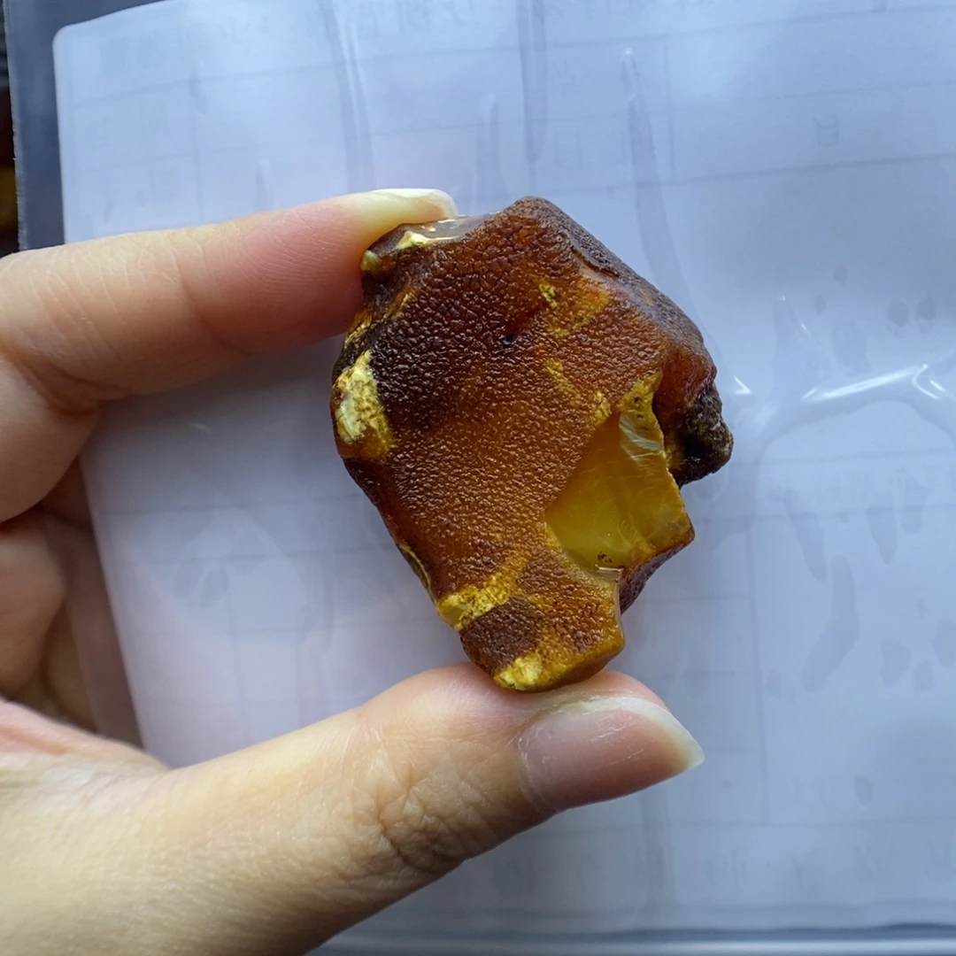 未镶嵌定制蜜蜡郎