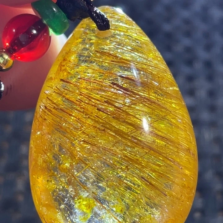 水晶吊坠(不含链)未镶嵌昨**辰