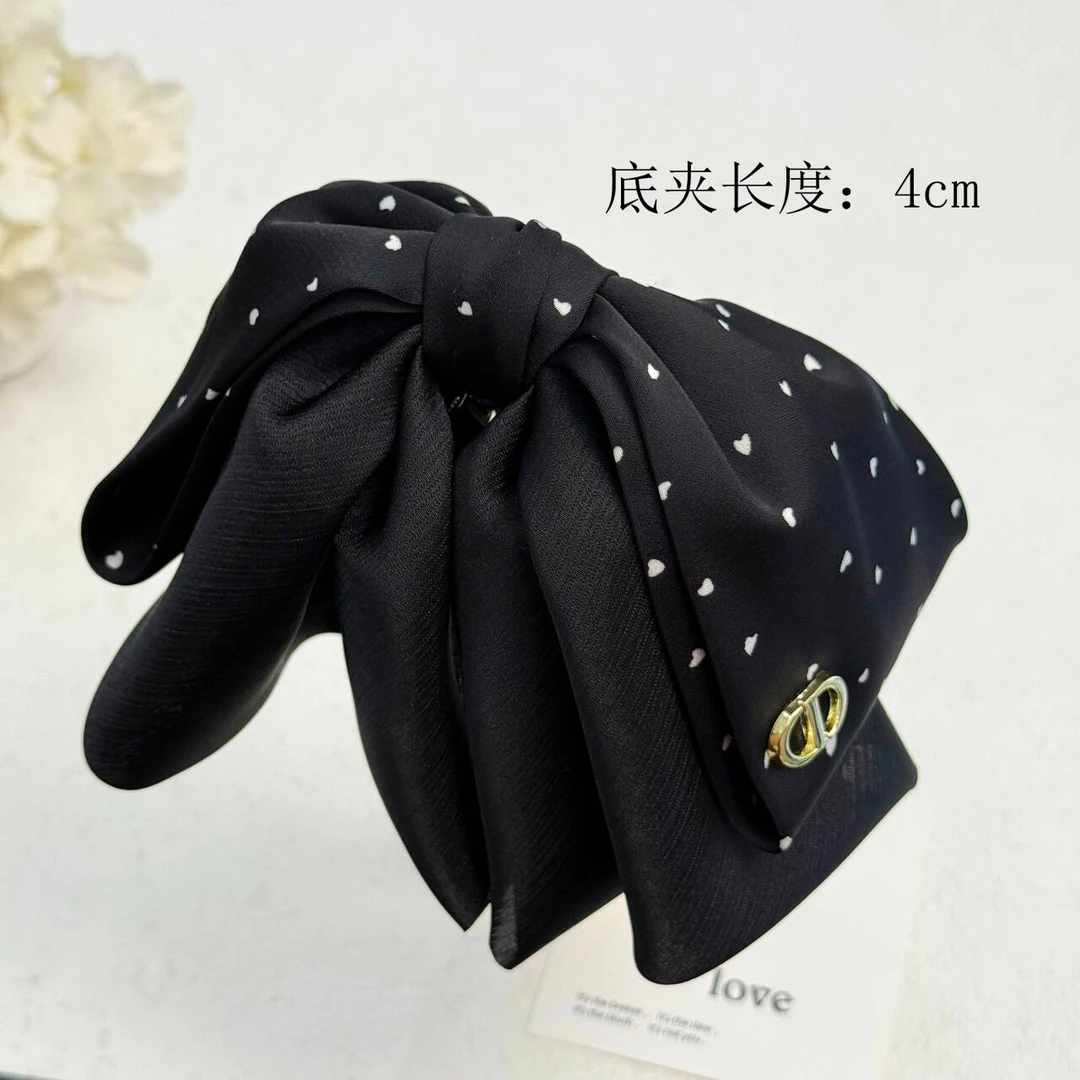 BAOSHATI/宝莎缇F-522多层蝴蝶结波点高马尾抓夹