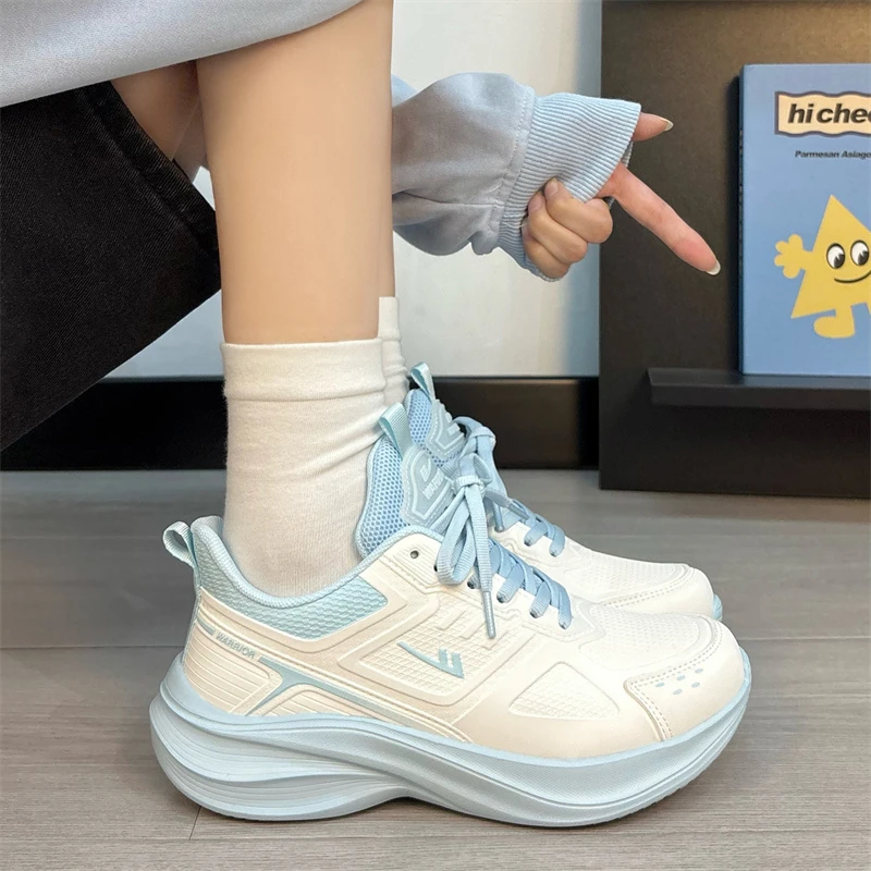 回力皮面运动鞋女2026新款春季百搭学生透气时尚休闲减震跑步鞋子