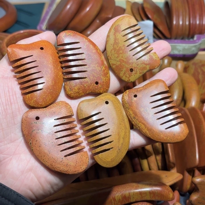 红砭石精品款小梳子