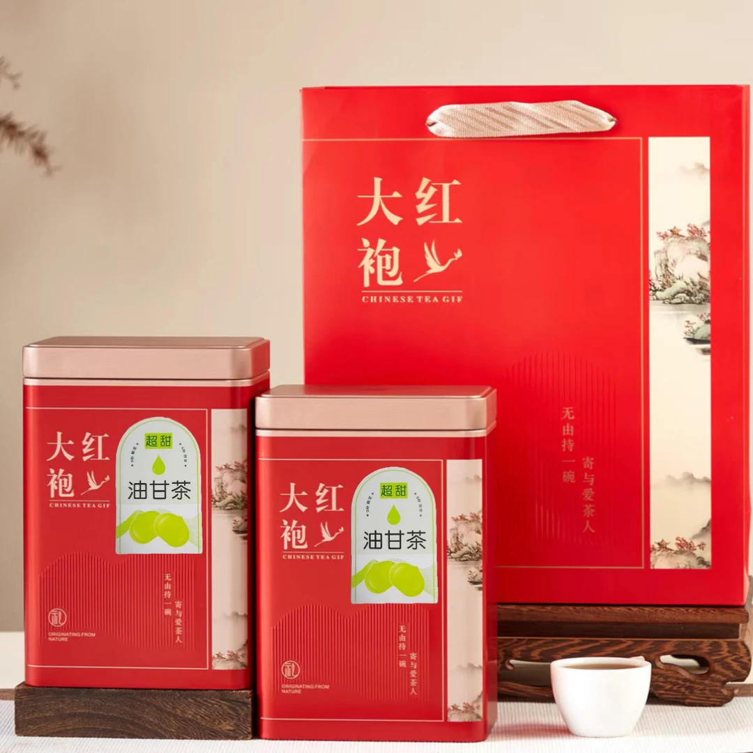 英歌袍油甘大红袍茶叶袋装浓香型袋装红