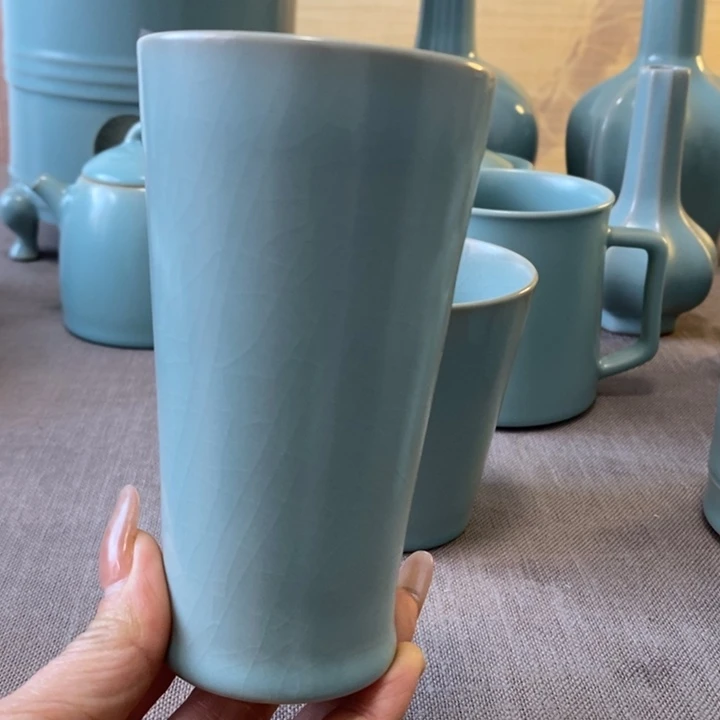 瓷片可乐杯一一一一一一一