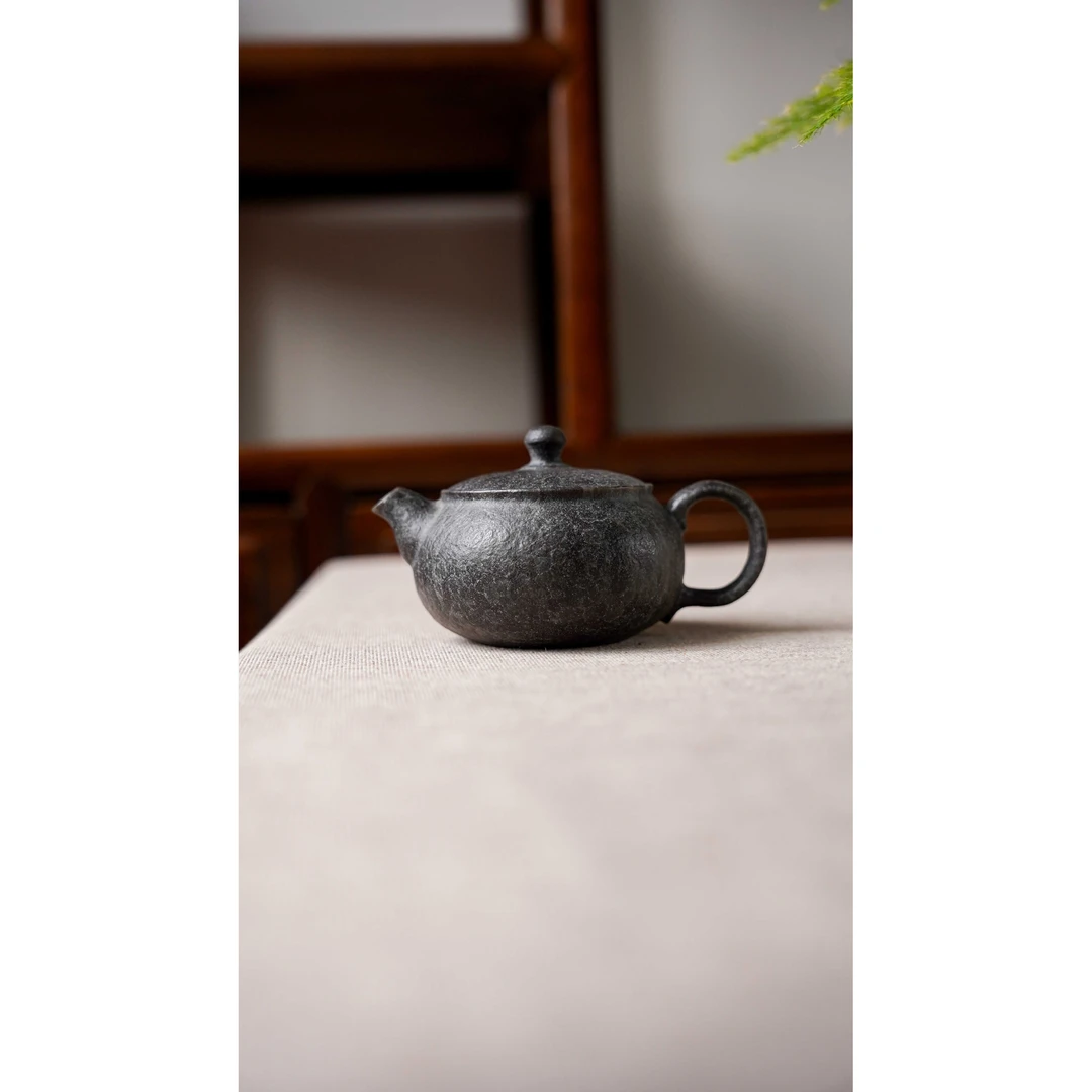 匠心严选张文山手作石材茶壶作品22