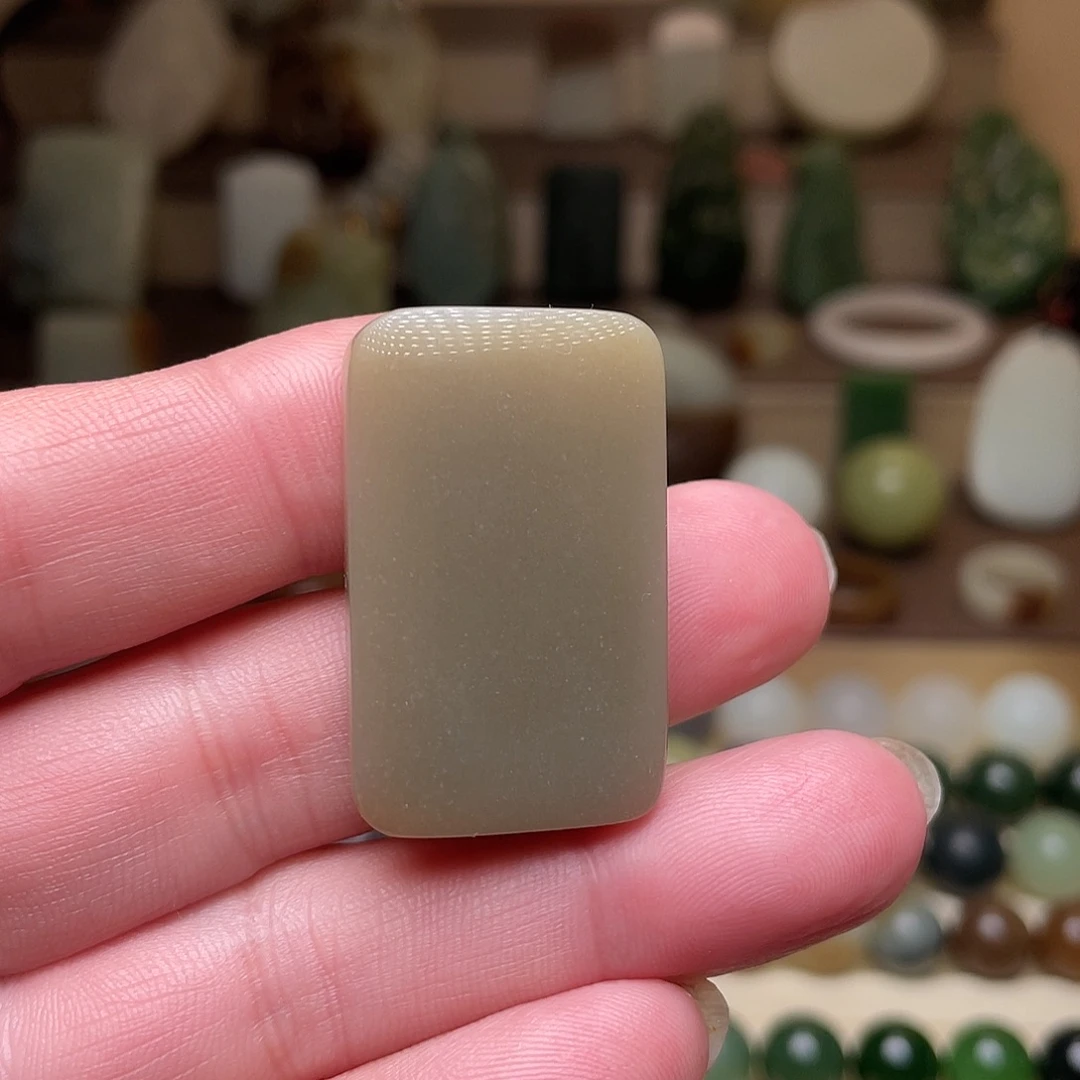 和田玉未镶嵌吊坠(不含链)