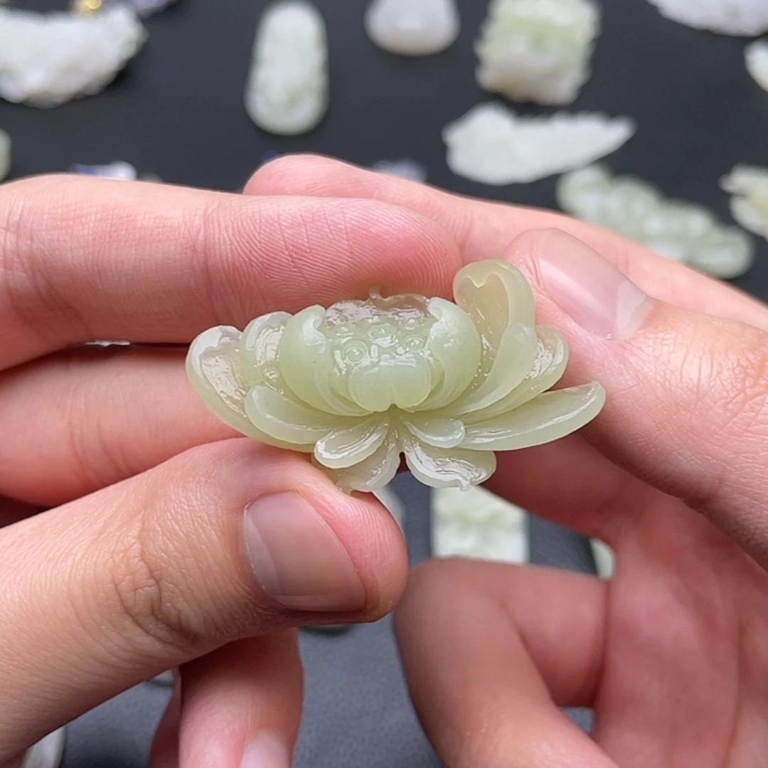 【闪购商品】和田玉颈饰未镶嵌巴**拉定制