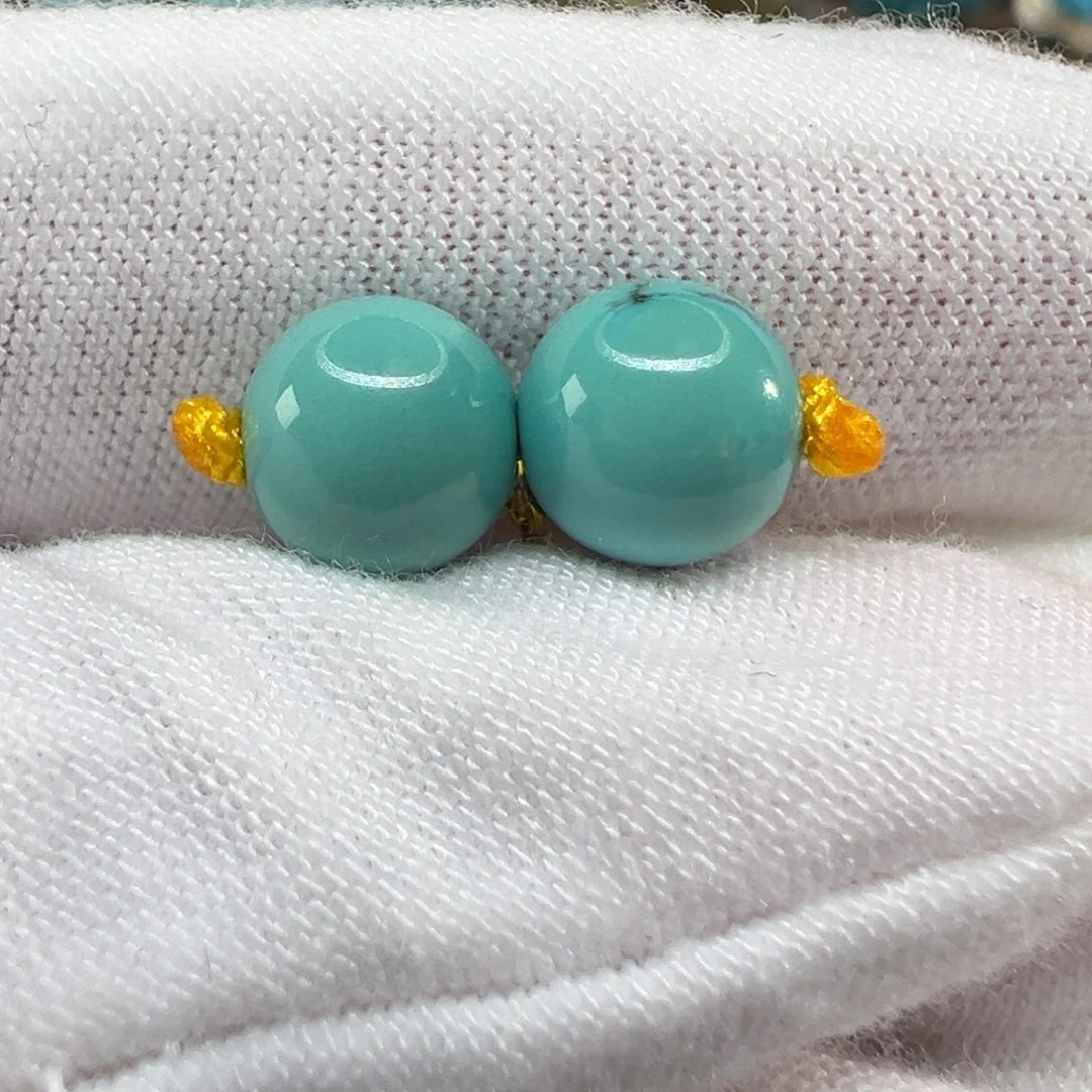 绿松石未镶嵌配饰直径7.5