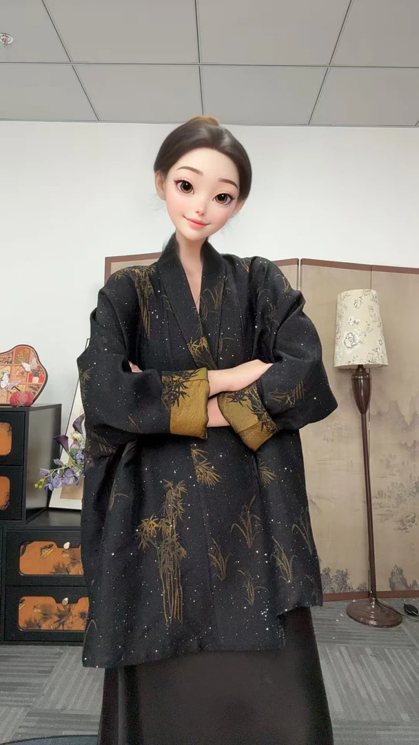 桑蚕丝羊毛！上久楷叙兰亭竹子大被子外套