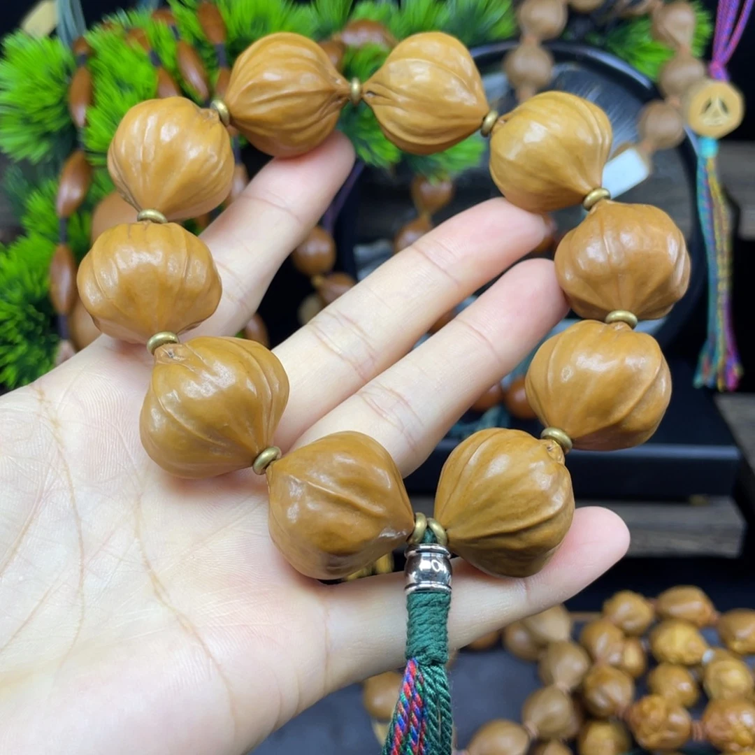 吊坠橄榄核001四花铁核