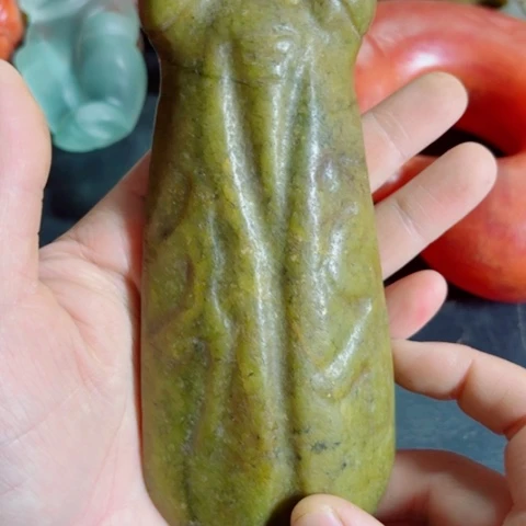 白玉菩提把件一个一个