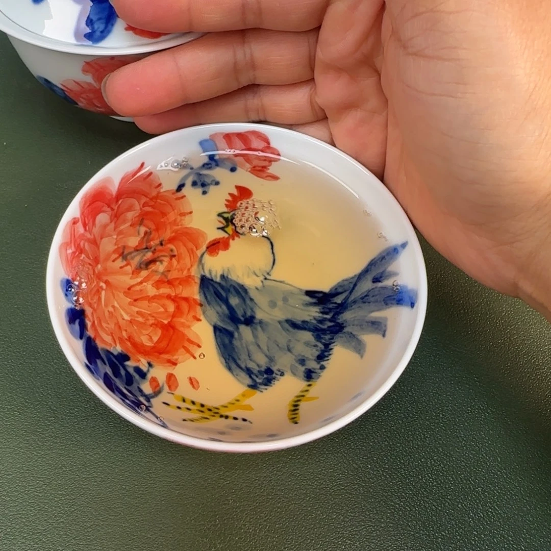 景德镇纯手绘茶具圆圆291