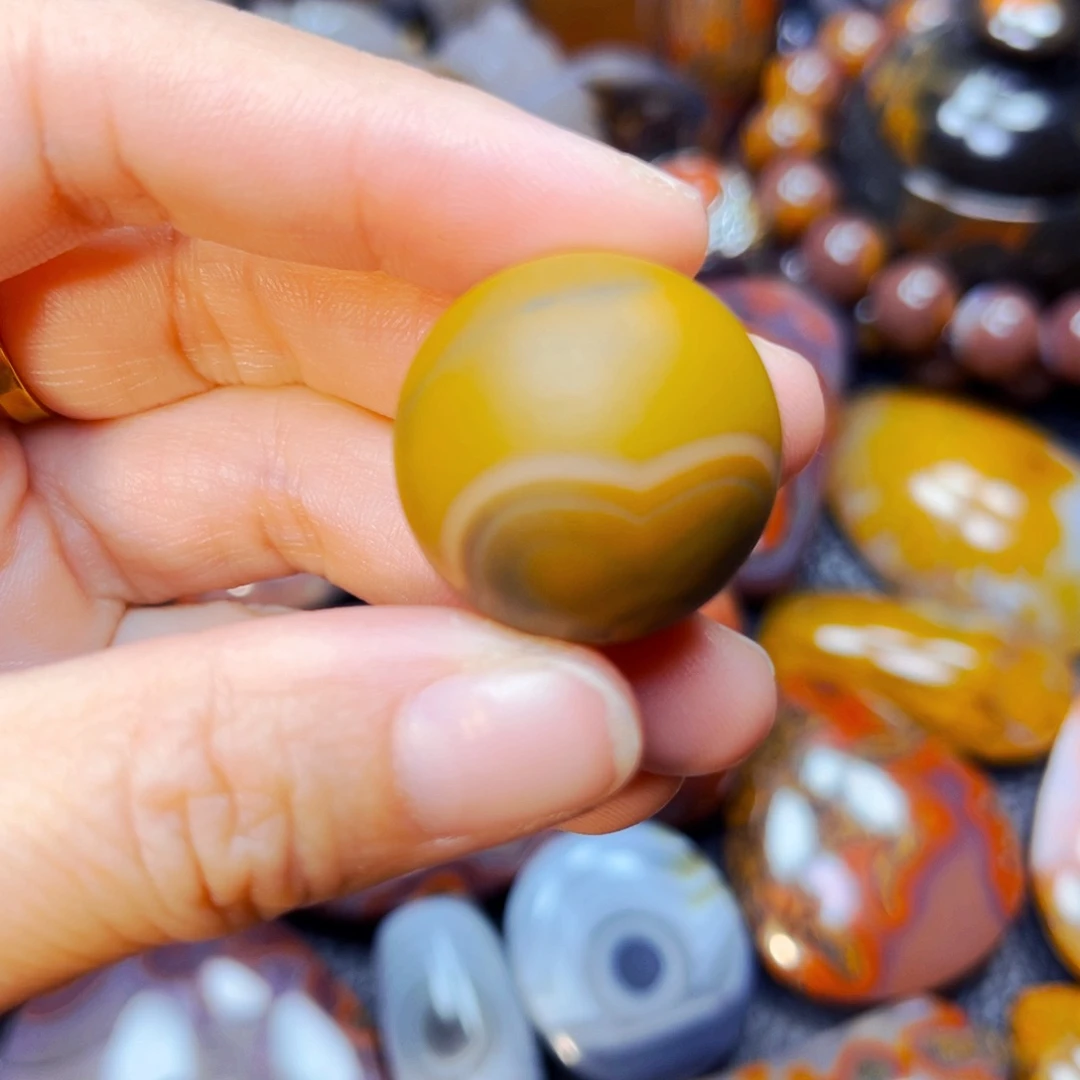 玛瑙/玉髓未镶嵌珠子