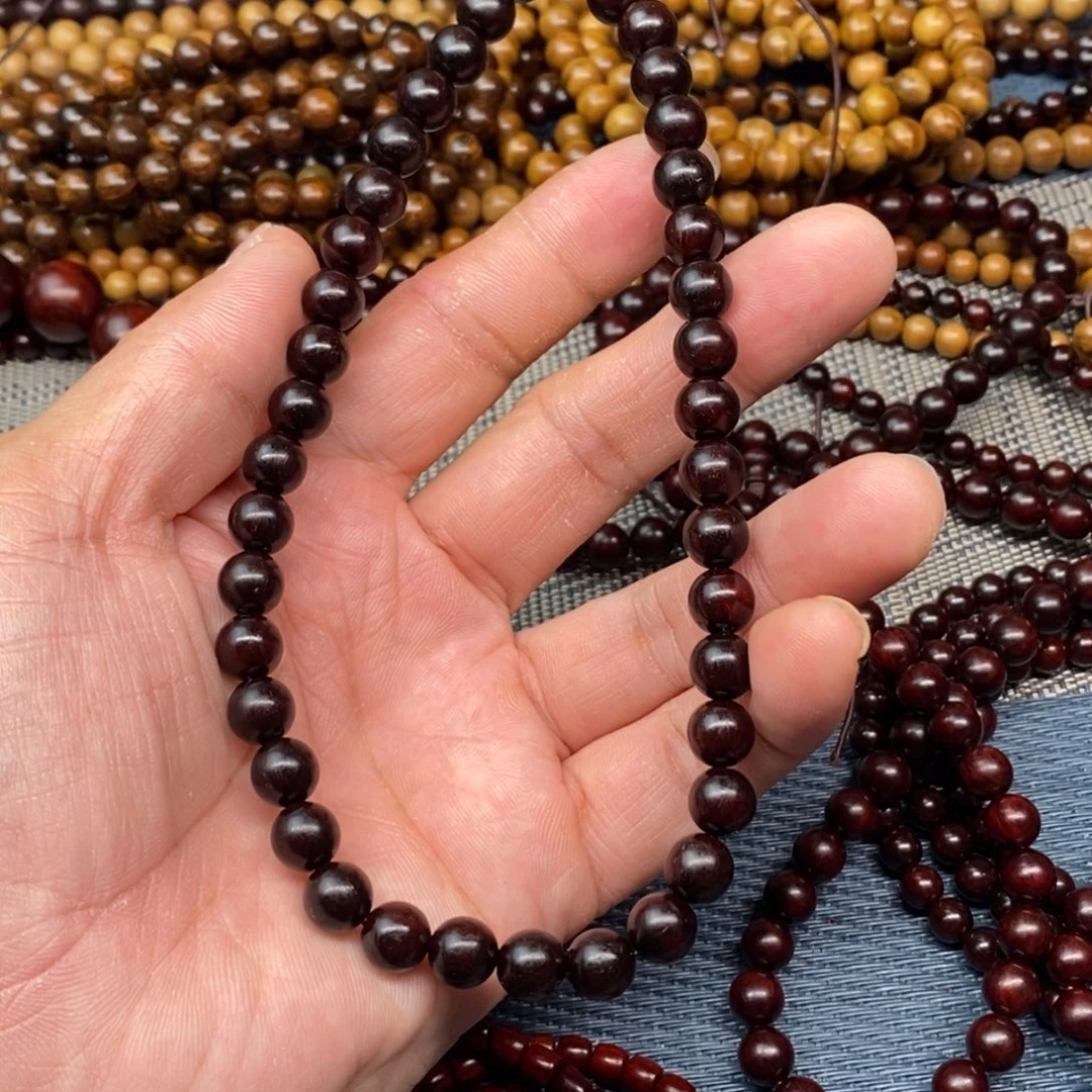 用***5小叶紫檀手串/手链45颗