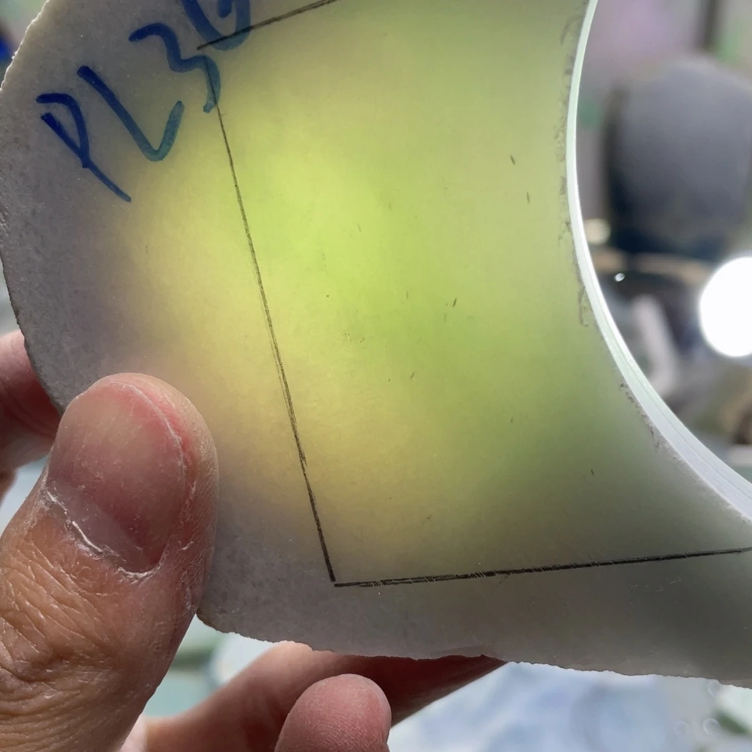 翡翠未镶嵌挂件K缅甸天然翡翠片料