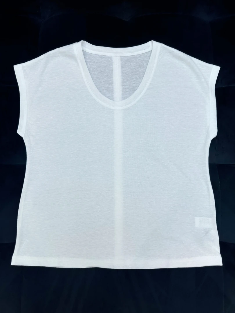 夏季棉麻T恤运动宽松贝果复古风