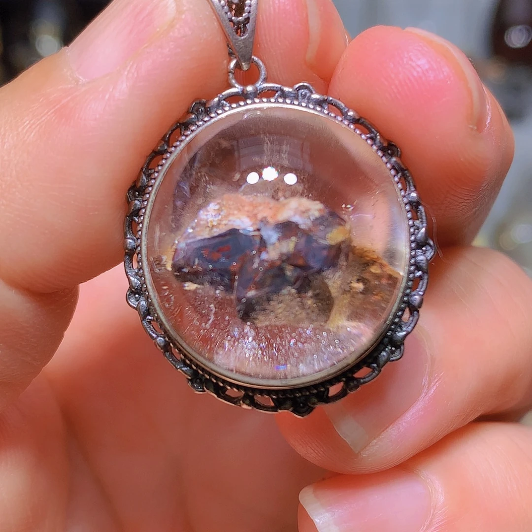 珠宝半成品银S925镶嵌水晶定制款