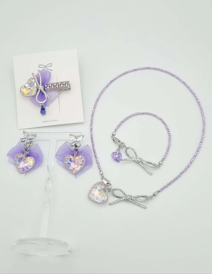 非金属布艺项链 设计师韩式手工饰品(直播间选款)