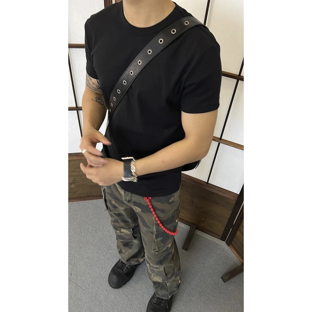 【EME】夏季纯色重磅凉感修身美式运动冰皮休闲百搭基础短袖TEE