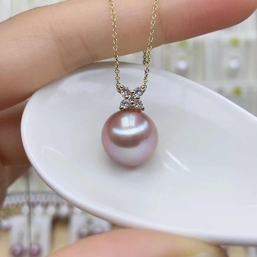 淡水珍珠合金颈饰