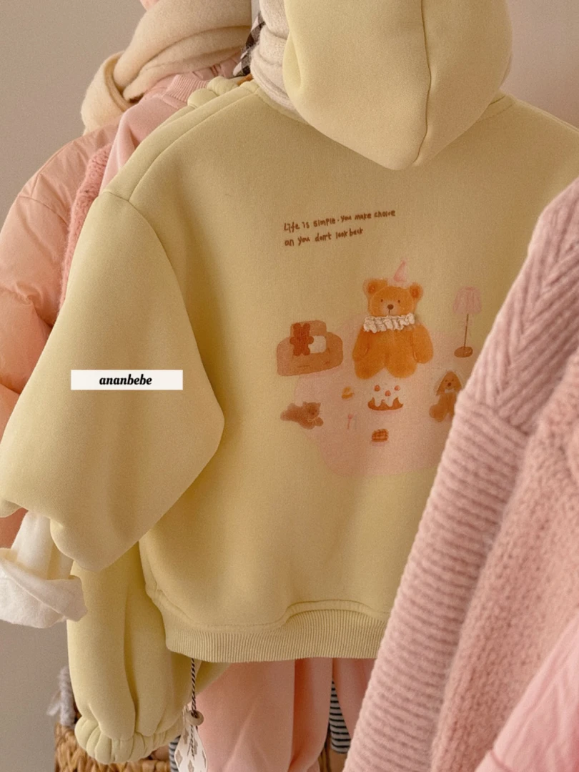 【安贝】黄色小熊套装 9197