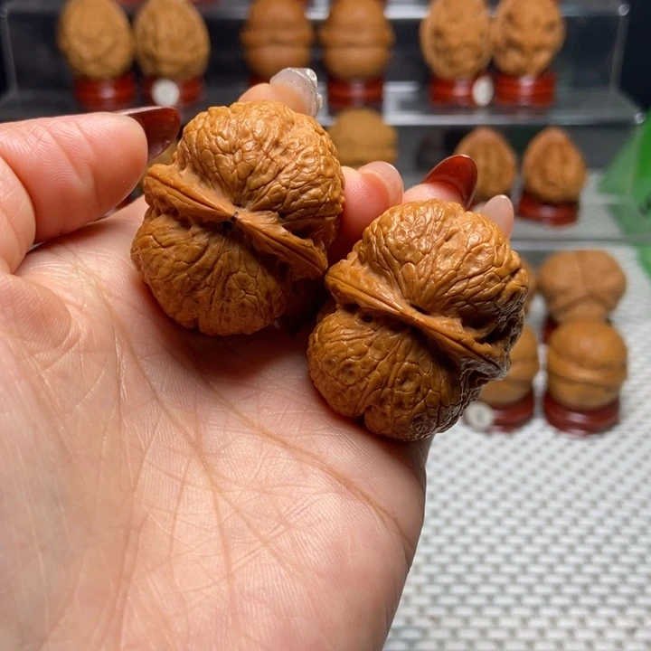 文玩核桃把件6鸿运元宝